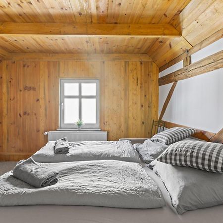 Sabina Mounteurwohnung Dachboden I 55 Zoll Tv I Schlafcouch Mit 20Cm Matraze 2 Weitere Schlafplaetze I Kueche I Bad Trebbin ภายนอก รูปภาพ